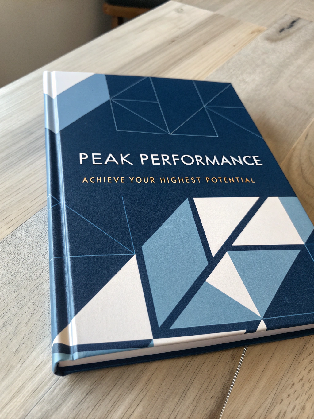 Book mockup for High Performance