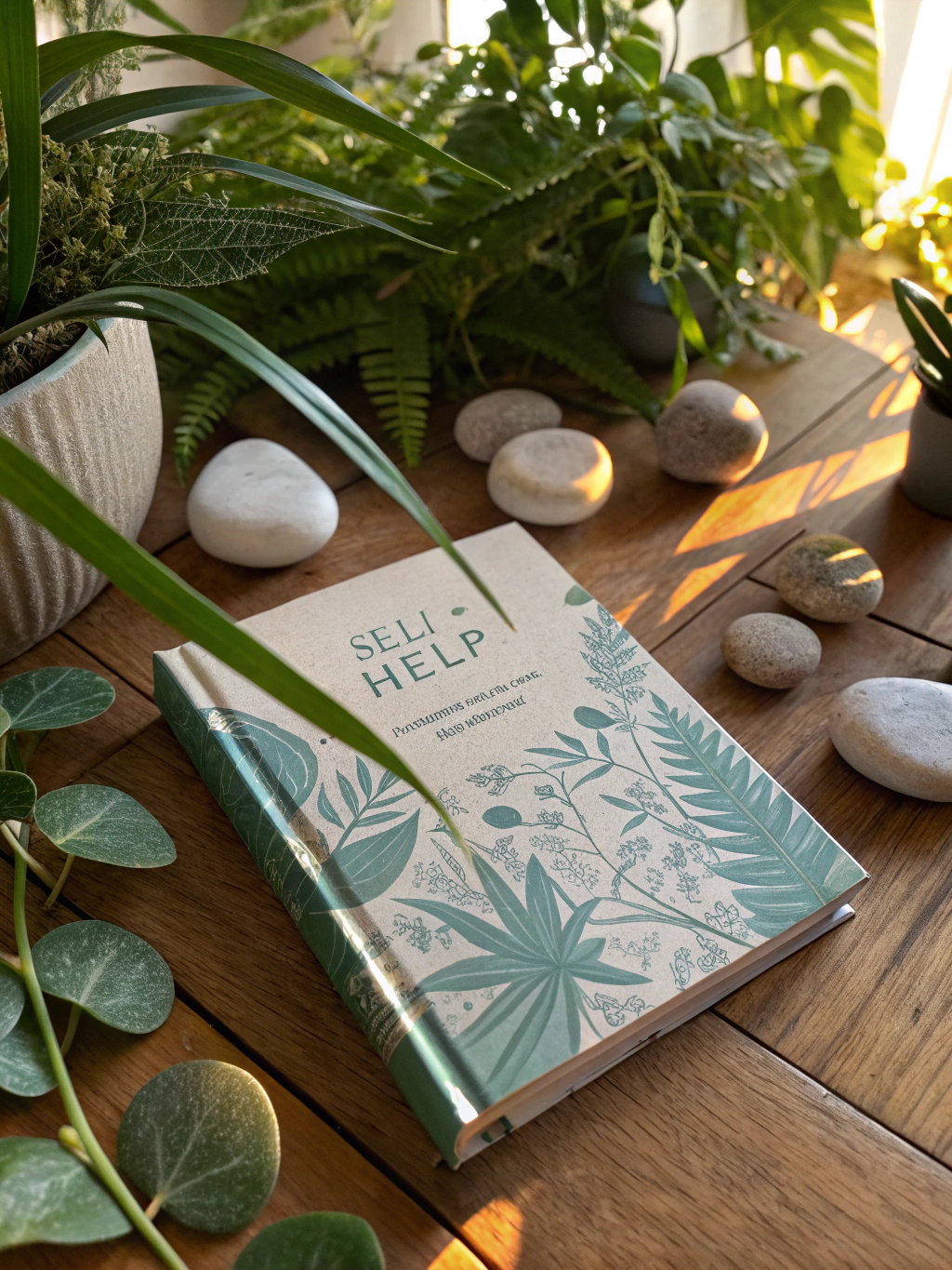 Book mockup for It's Not OK to Feel Blue (and other lies)